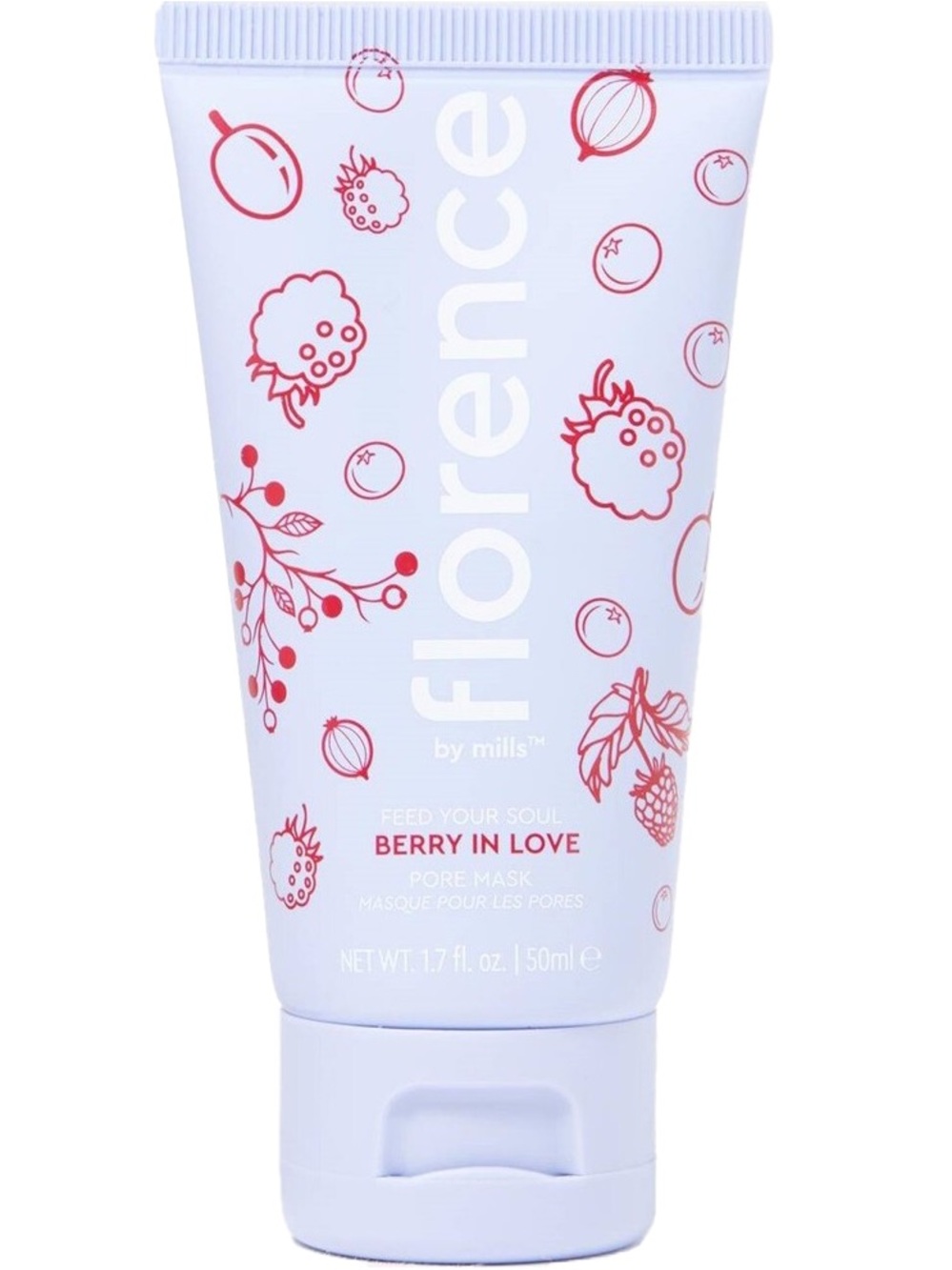 Florence by Mills feed your soul BERRY IN LOVE pore mask NEW WITH SAFETY SEAL